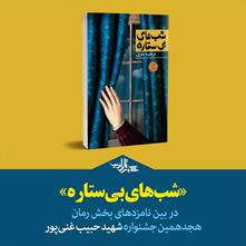 «شب‌های بی‌ستاره» در بین نامزدهای بخش رمان هجدهمین جشنواره شهید حبیب غنی‌پور