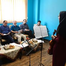 گزارش تصویری آزمون ارکستر سمفونیک «حافظ»