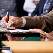 گزارش تصویری دیدار نمایندگان مجلس شورای اسلامی از موسسه شهرستان ادب