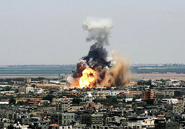 آسمان غزه