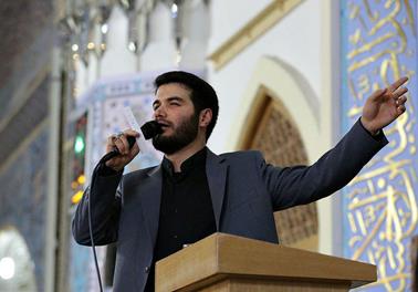 نوحه‌خوانی میثم مطیعی در محکوم کردن حوادث تروریستی 17 خرداد