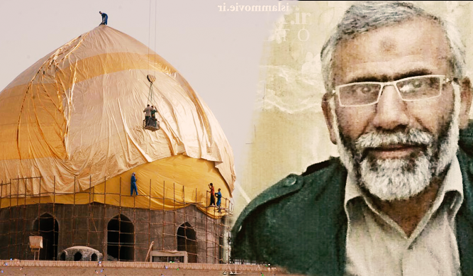 سردار حمید تقوی در جوار مرقد امام حسن عسکری و در دفاع از عتبات عالیات به شهادت رسید